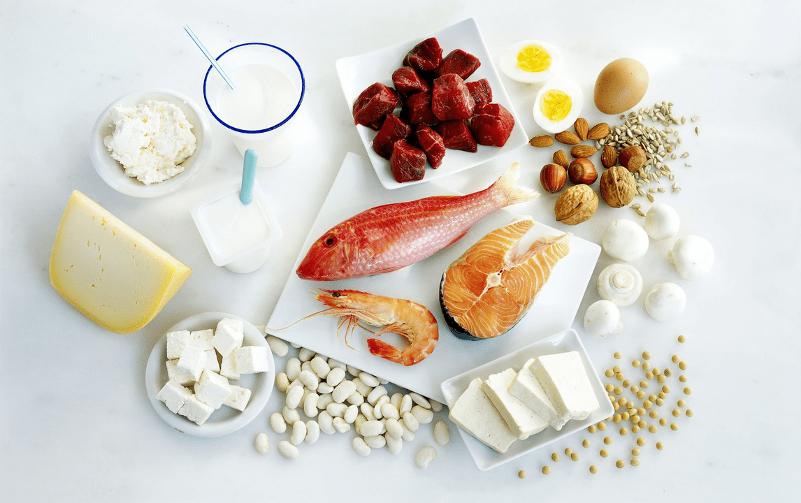 ushqime të pasura me proteina